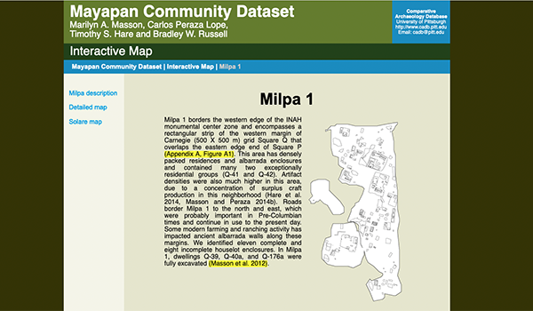 Mayapan Dataset