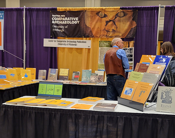 CAA booth at SAA