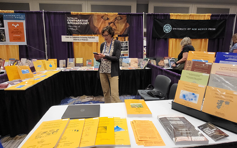 CAA booth at SAA